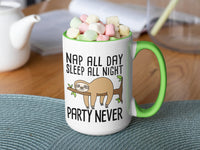 Nap All Day Sleep All Night Party Never