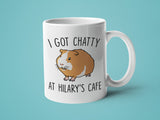 I Got Chatty at Hilary's Cafe